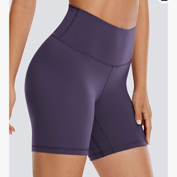 ❄️ YOGALICIOUS HUGH WAIST SQUAT PROOF BIKER SHORTS - size XS - Picture 1 of 5